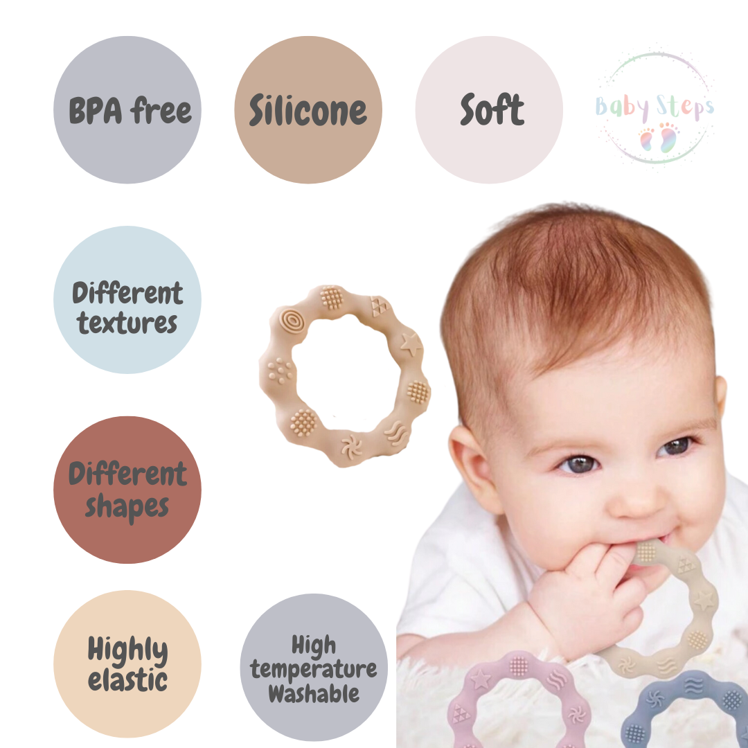 Silicone Teether Ring