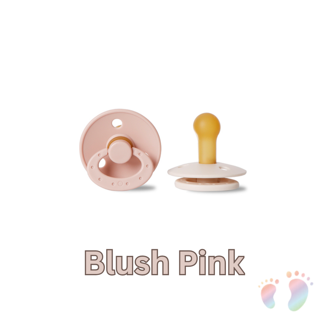 Silicone Rubber Latex Pacifier- Round