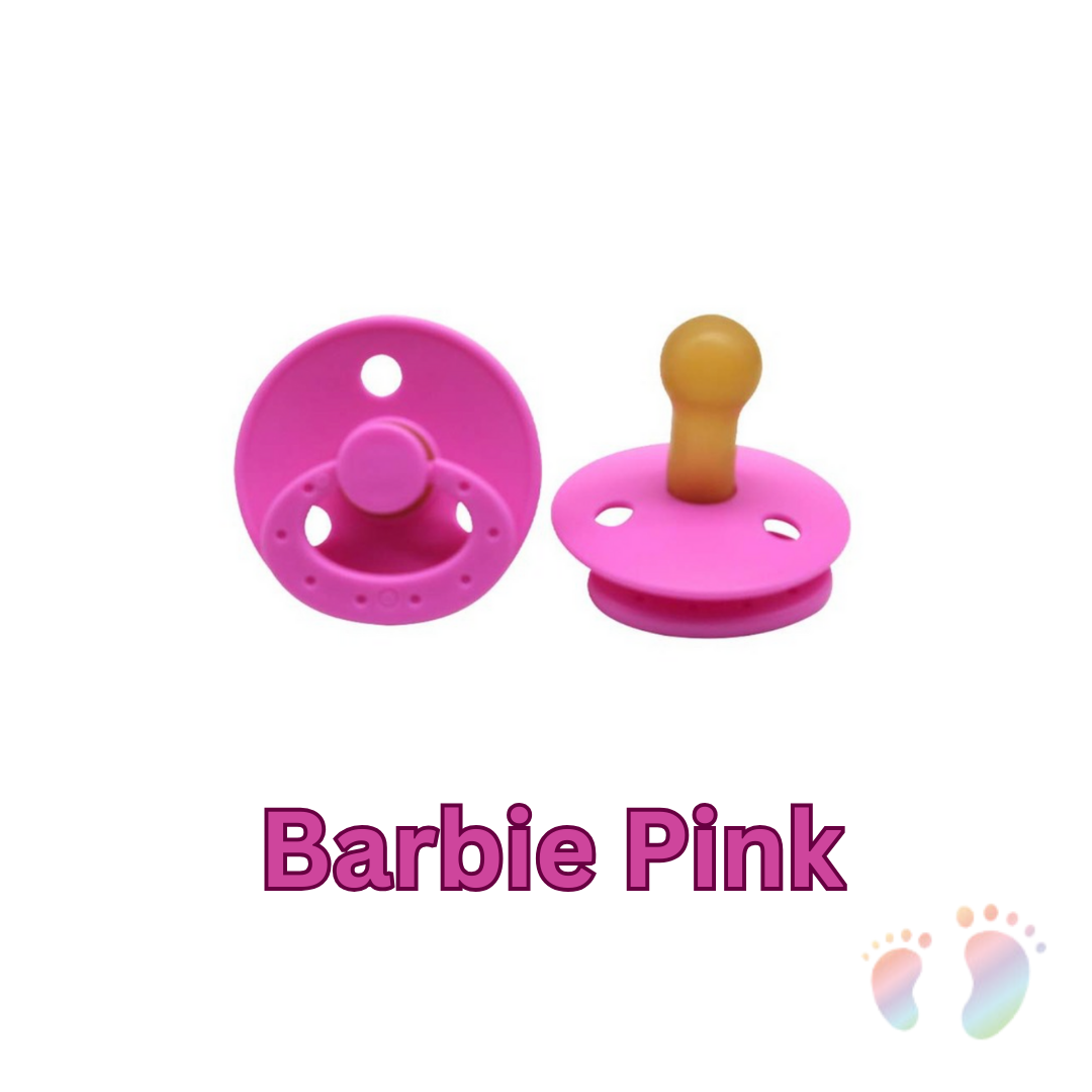 Silicone Rubber Latex Pacifier- Round