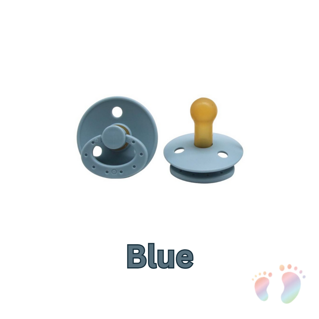 Silicone Rubber Latex Pacifier- Round