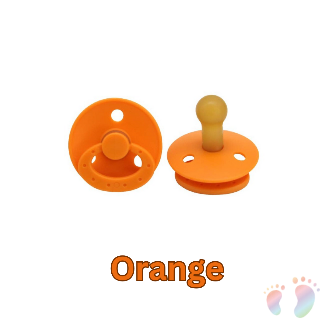 Silicone Rubber Latex Pacifier- Round